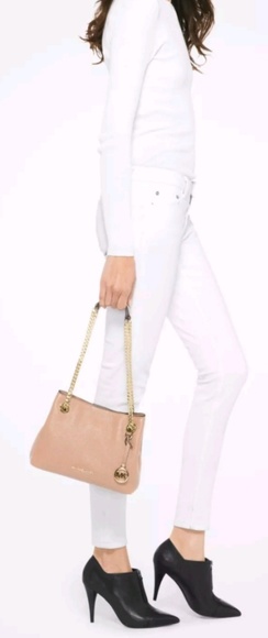 Michael kors purse- oyster color